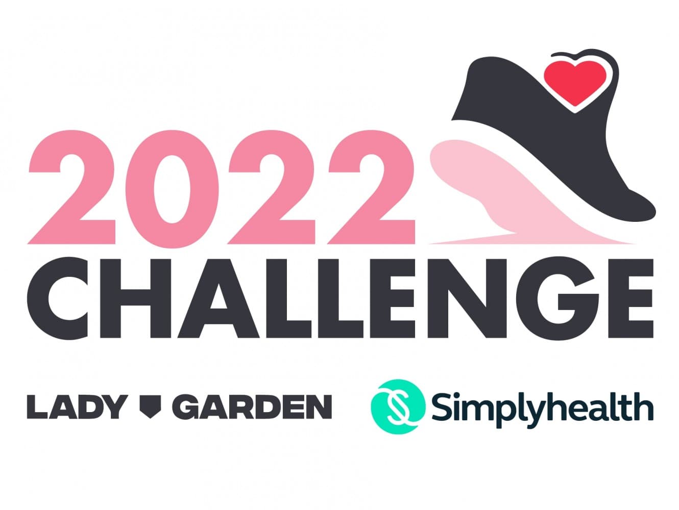 Lady Garden and Simplyhealth Challenge 2022 logo