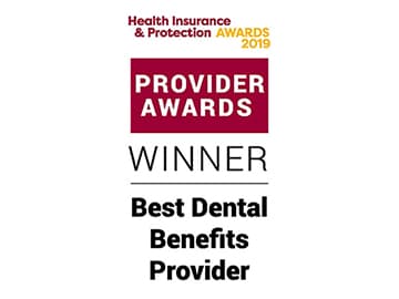 HIP Awards 2019 Winner Best Dental Benefits Provider logo